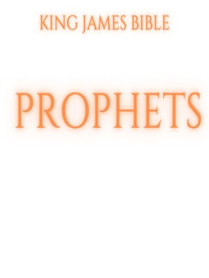 cover image of Prophets--King James Bible